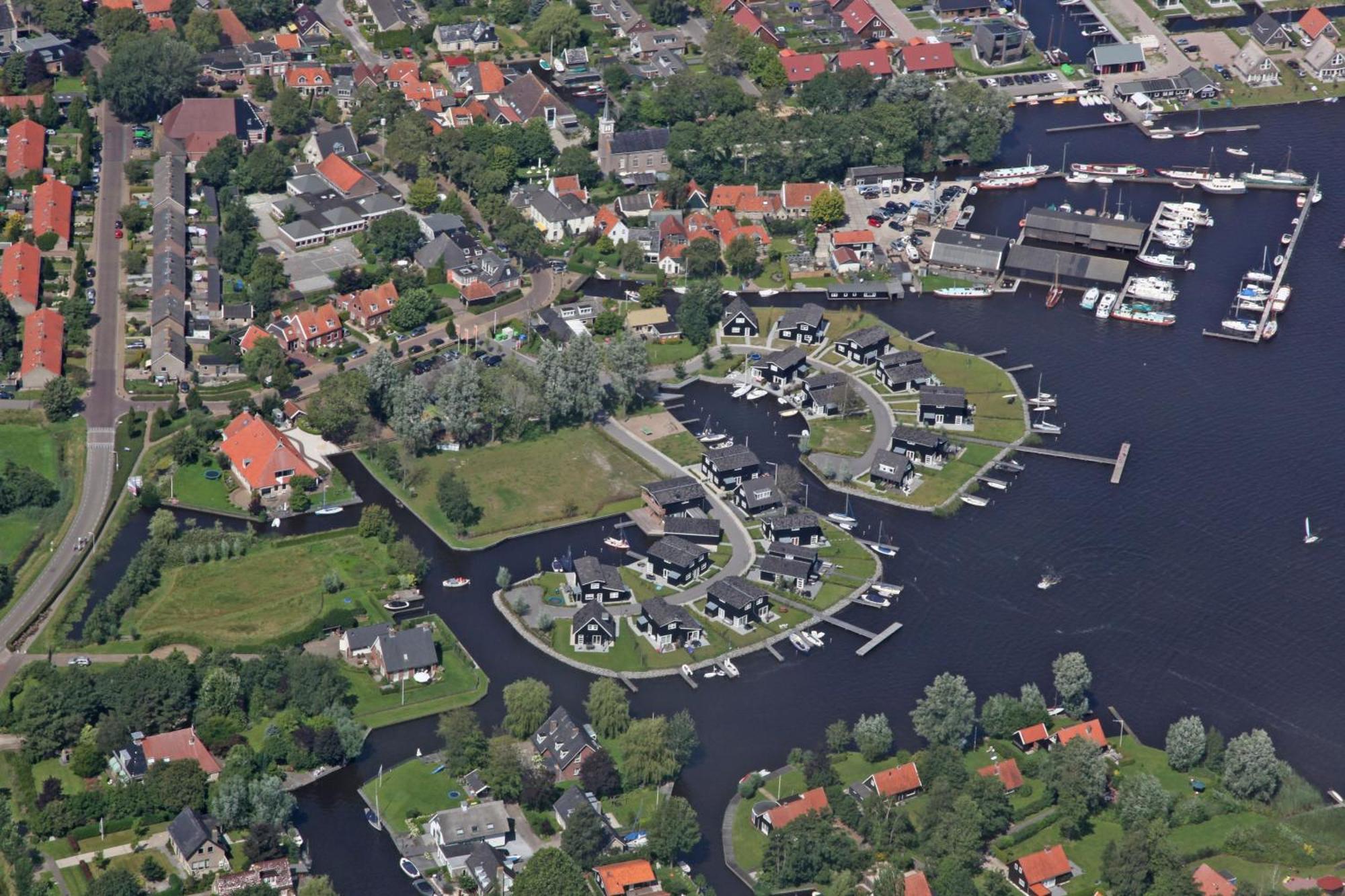Waterpark Oan 'E Poel Bij Sneekermeer Terherne Eksteriør bilde